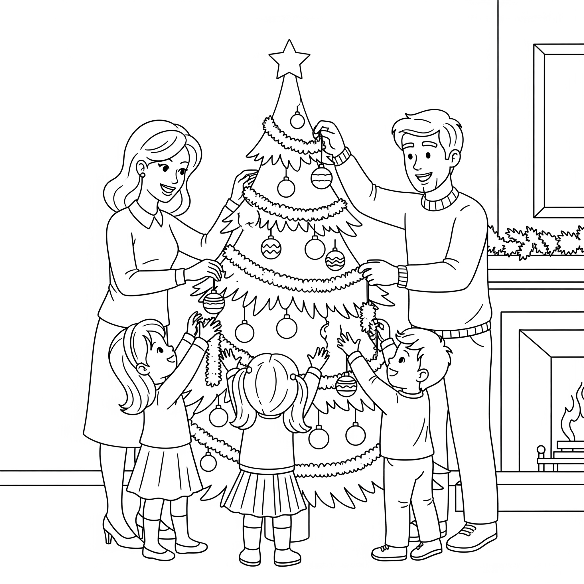 Christmas Tree Decorating